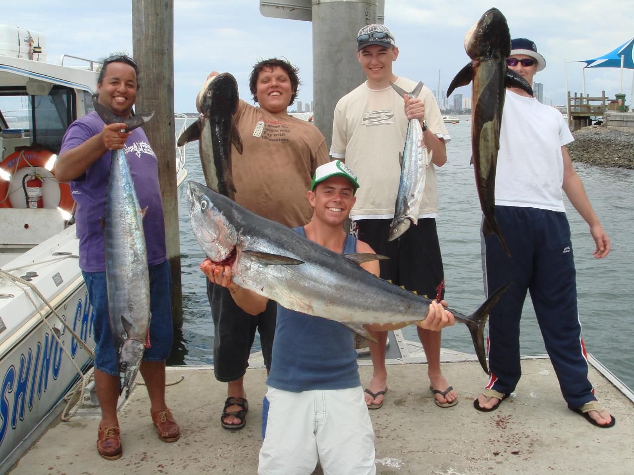 3/4 day (7hr) ocean/reef fishing charter