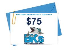 $75 Fishing Gift Card