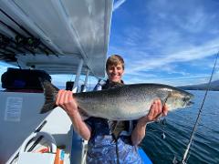 Alaska Salmon Fishing Charter for Cruisers