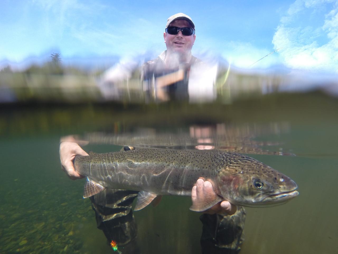 Spring Steelhead 3 days fishing 4 nights lodging all inclusive.