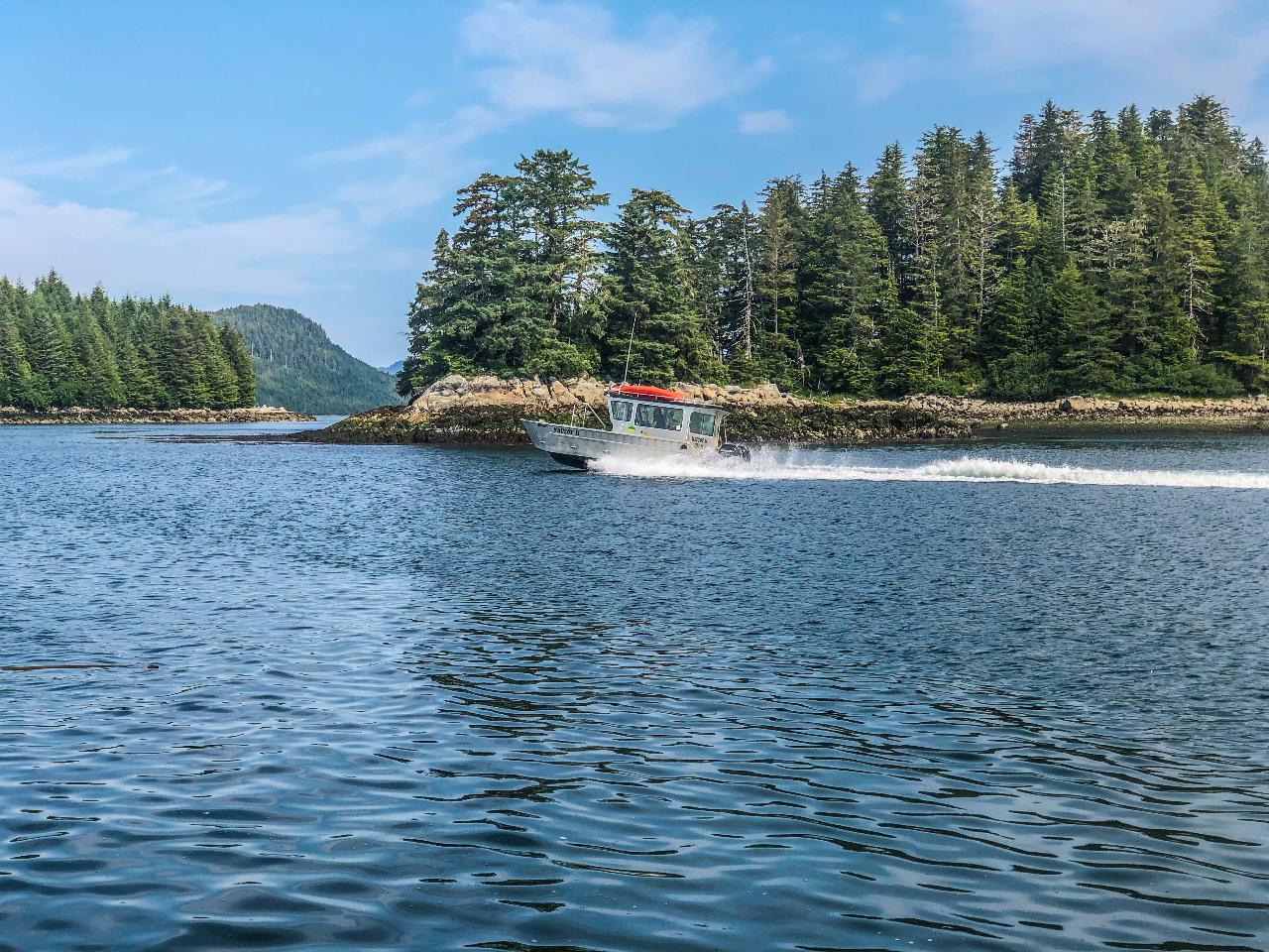 Commercial Herring Fishery Weekly Charter 26’ Aluminum Landing Craft and Captain