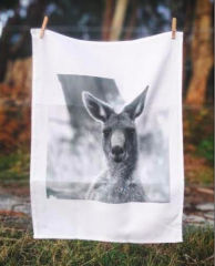 Kangaroo Tea Towel