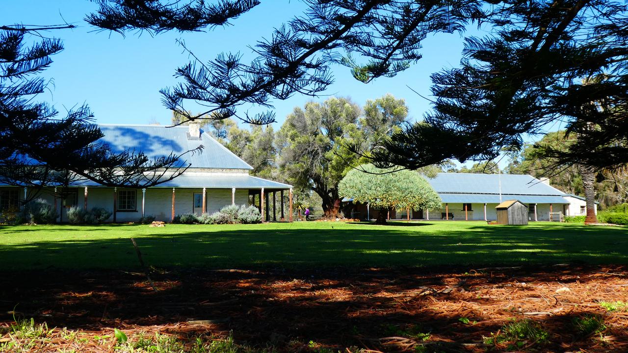 Wonnerup House at Wonnerup on Wadandi Country