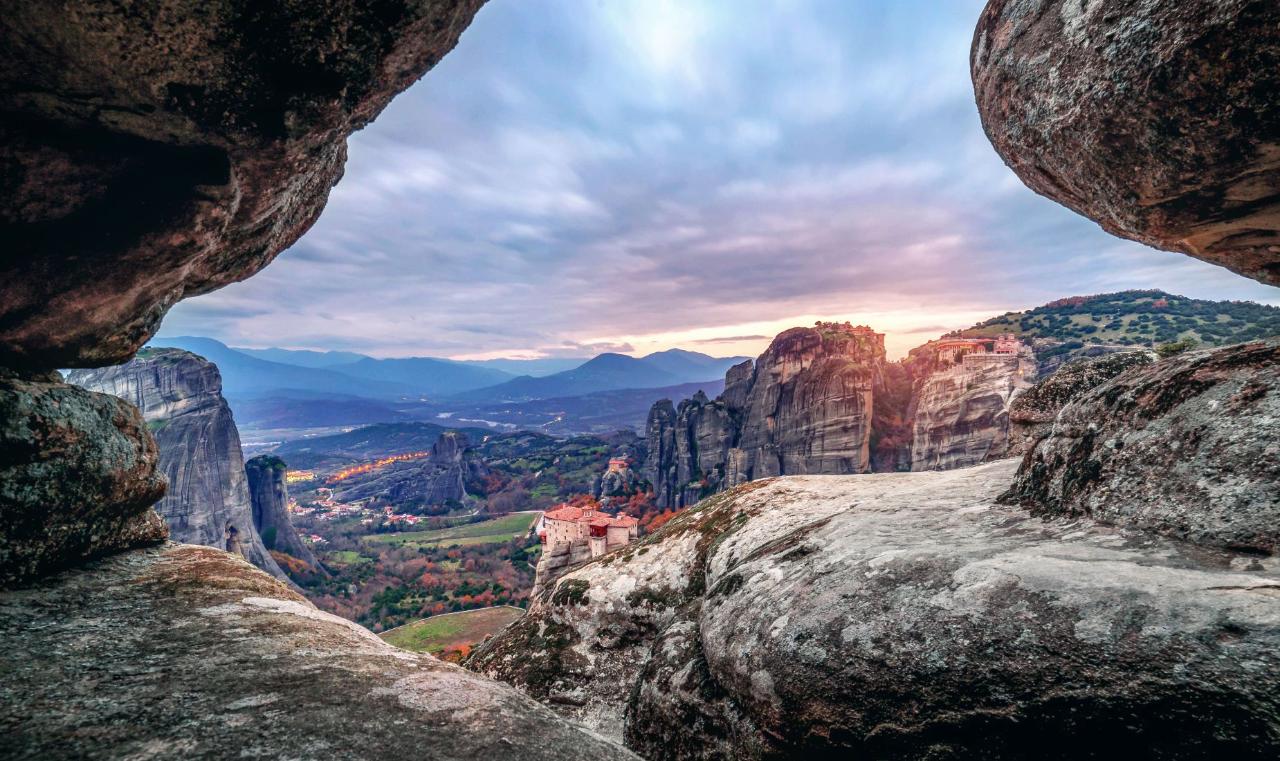 Secret Caves of Meteora - Sunset Hike