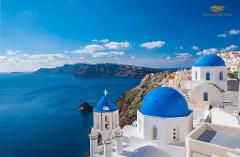 Athens to Santorini Helicopter Flight