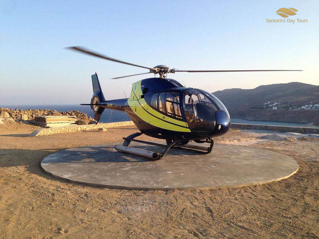 30-Minute Santorini Helicopter Flight (20PART)