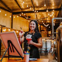 Paint & Sip at Eden Brewery