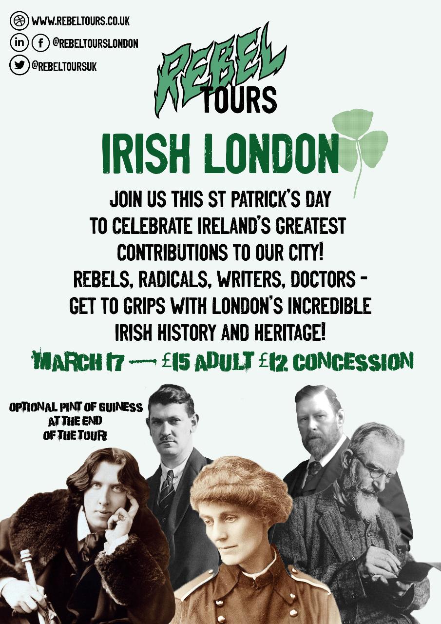 Irish London - St Patrick's Day Walking Tour