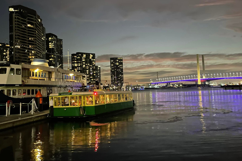 Christmas Lights & The Tramboat