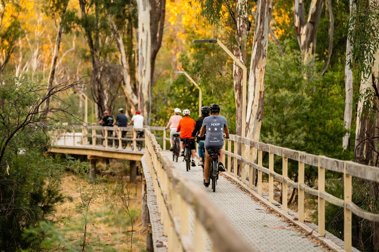 Echuca Team Days - Morning E-Bike Staff Wellbeing Tour 