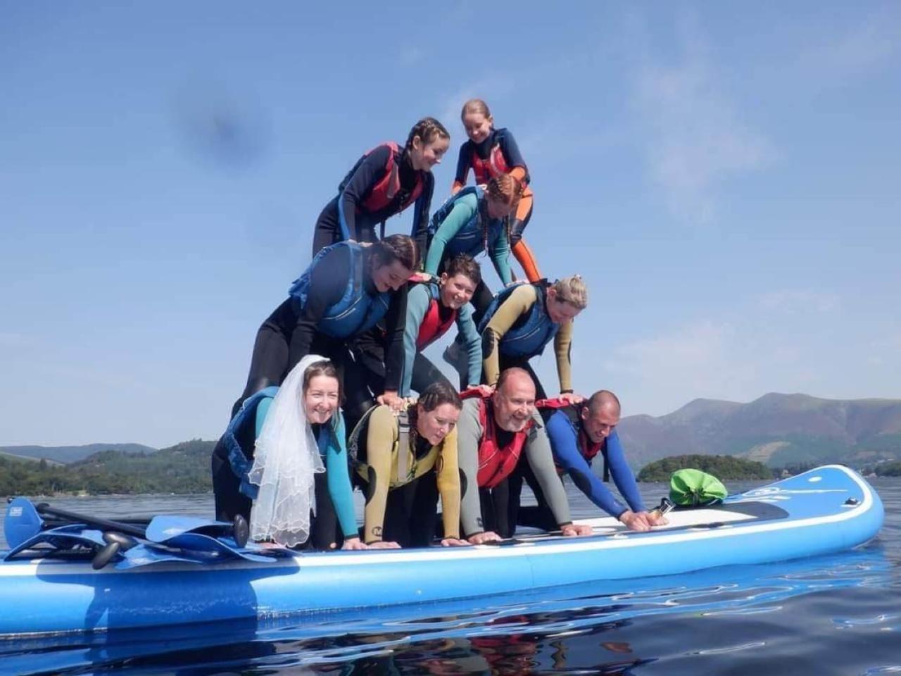 Monster Paddle Boarding