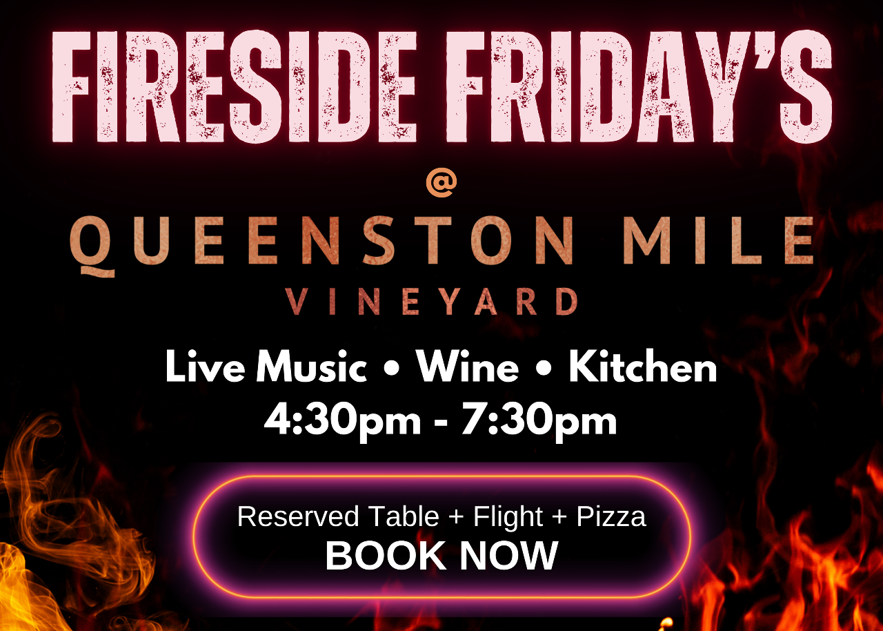 FIRESIDE FRIDAY'S - FREE EVENT - Pre-book Special