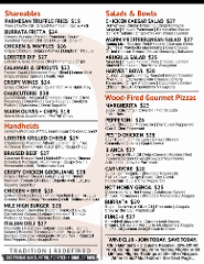 RESERVATION - LUNCH / DINNER