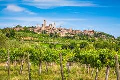 San Gimignano, Siena & Chianti VIP Day Trip from Florence with Dinner: Semi-Private