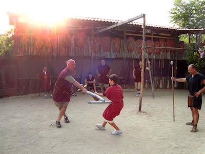 Roman Gladiator School