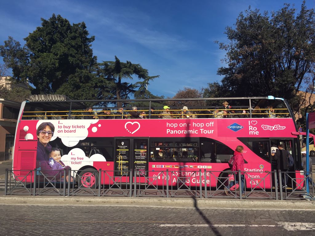 Rome Hop-On/Hop-Off Bus Tour