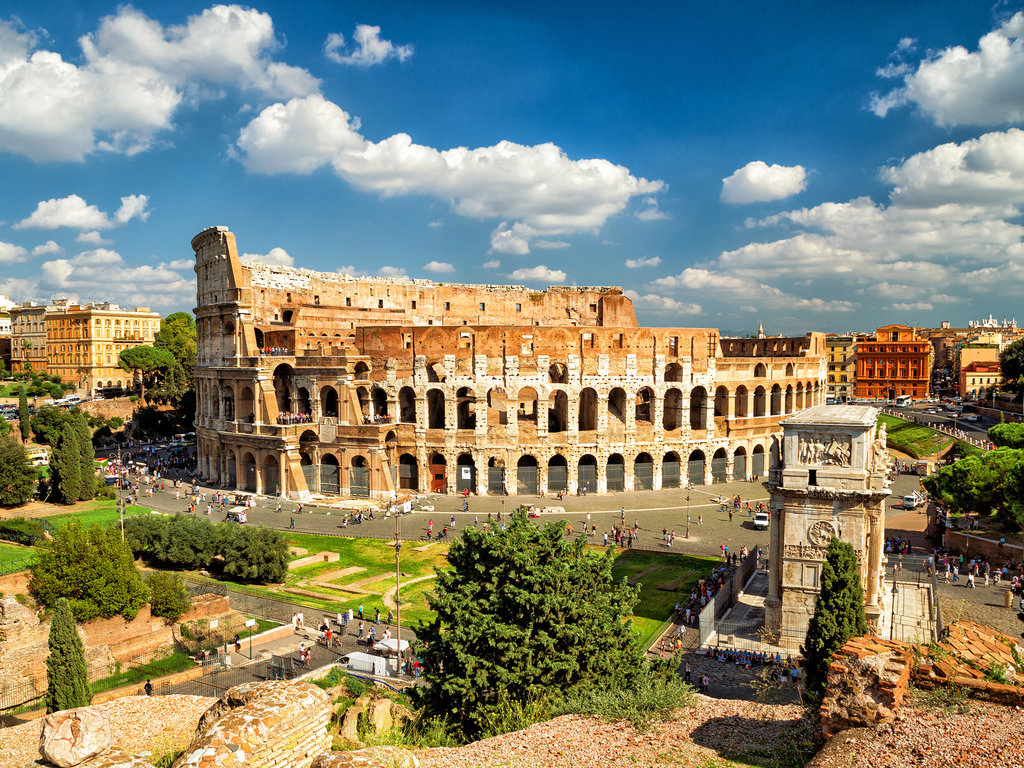 Group: Best of Rome Walking Tour with Colosseum and Roman Forum (In Rome)