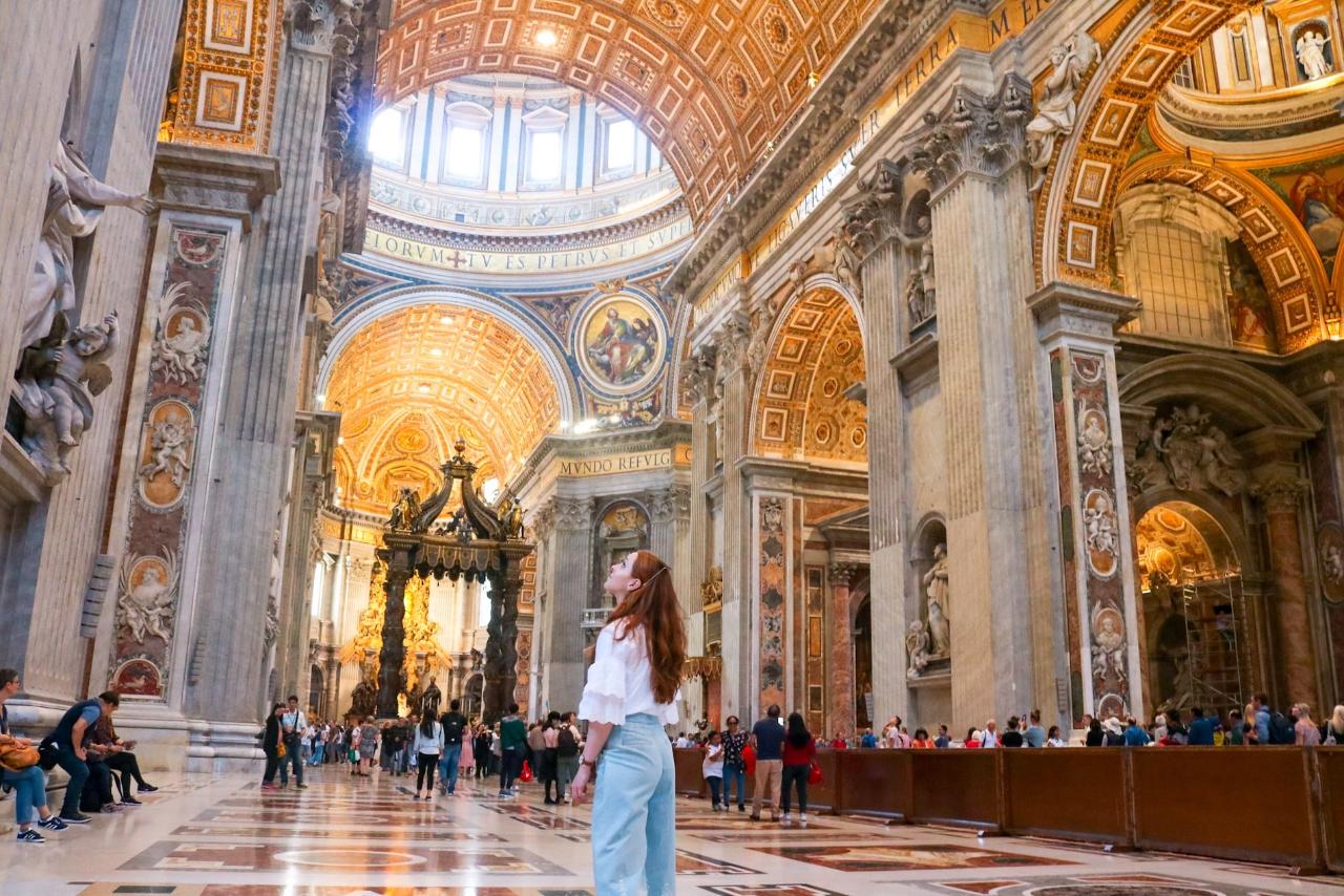 Entire Vatican Tour & St. Peter's Dome Climb - Spanish 