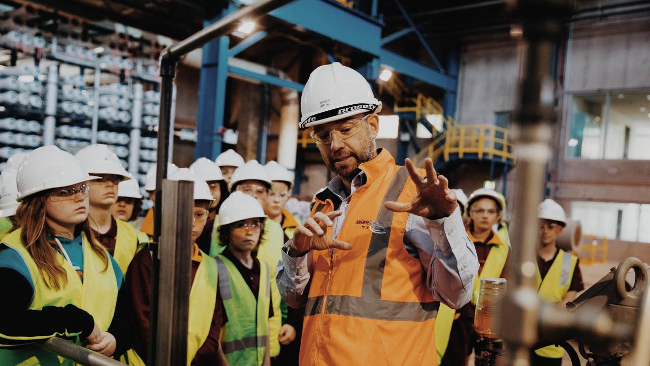 water treatment tour plant