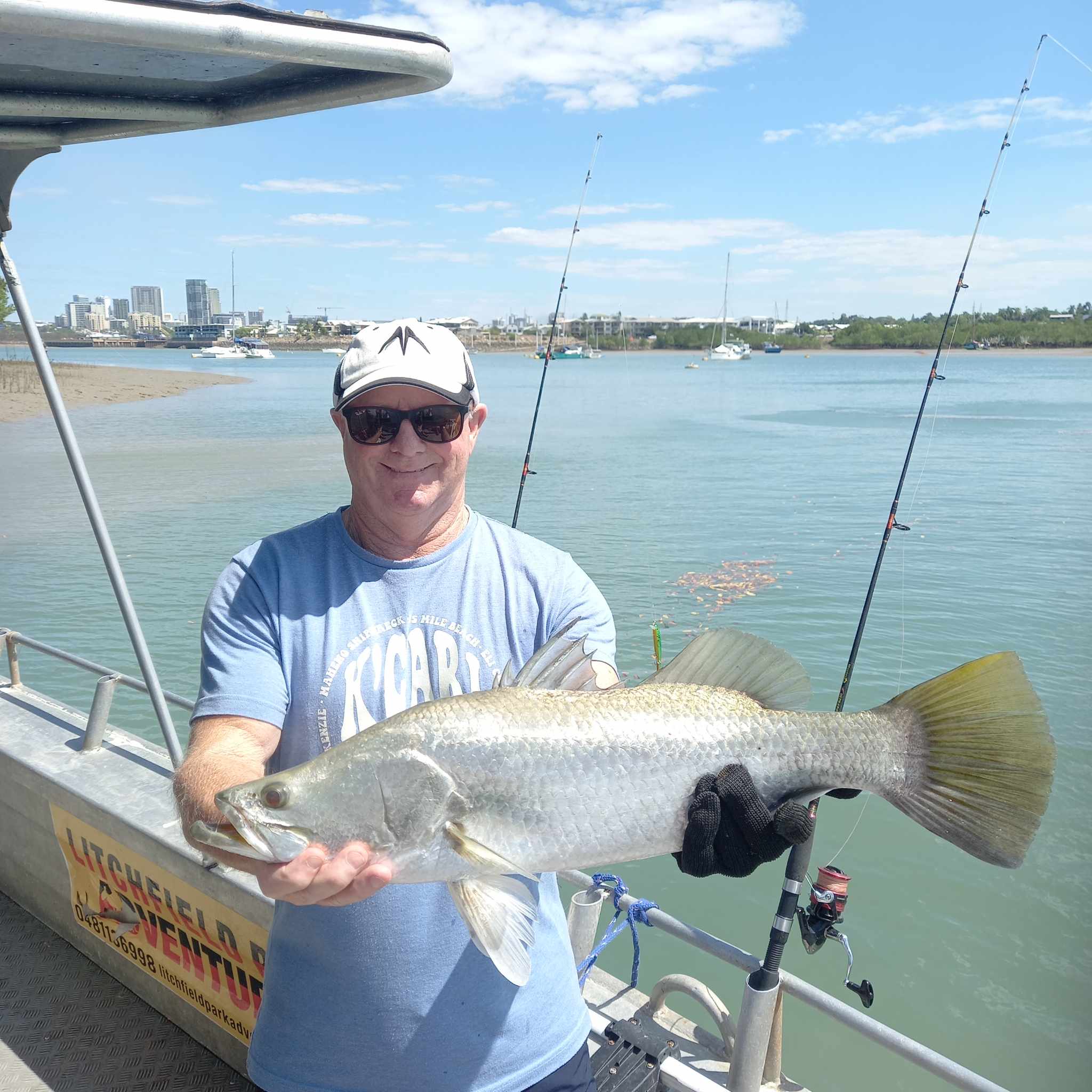 Barramundi Fishing at  Corroboree Billabong Half Day