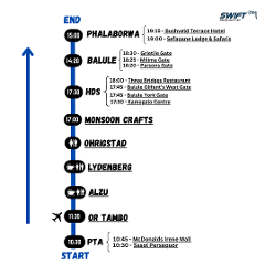 Express Gauteng TO Greater Kruger Shuttle 