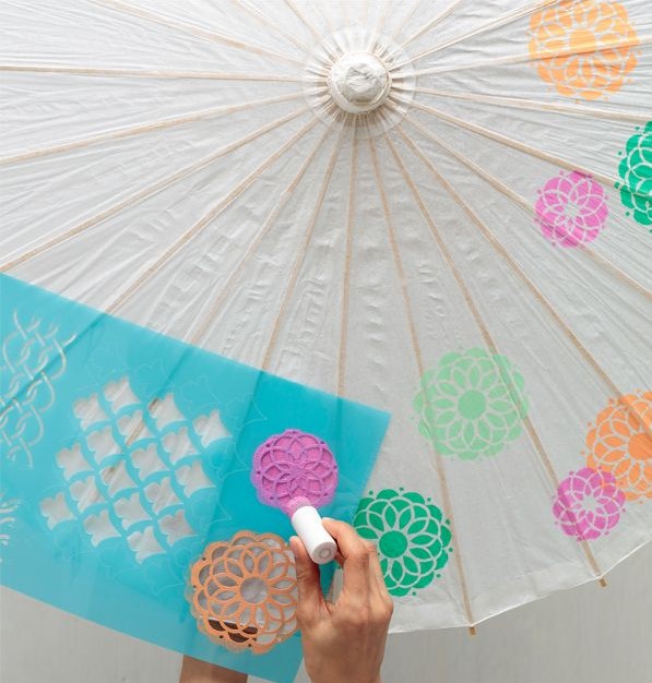 Practically Perfect Decorated Umbrellas