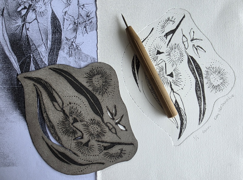 Dry Point Workshop with Kay Watanabe
