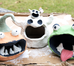 Spooky Clay Workshop for Kids
