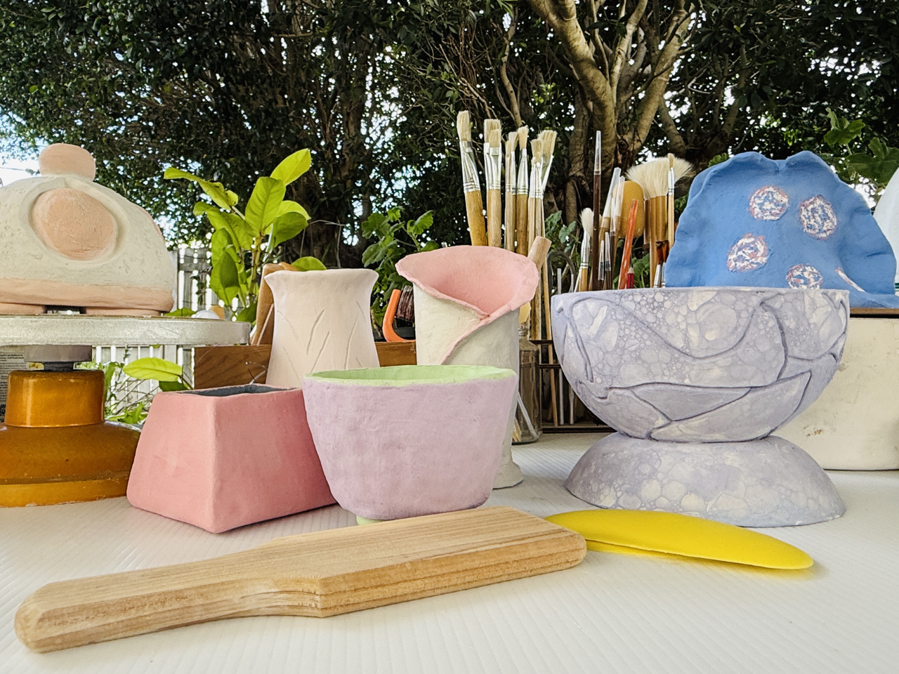 Clay Vase Hand Building Workshop