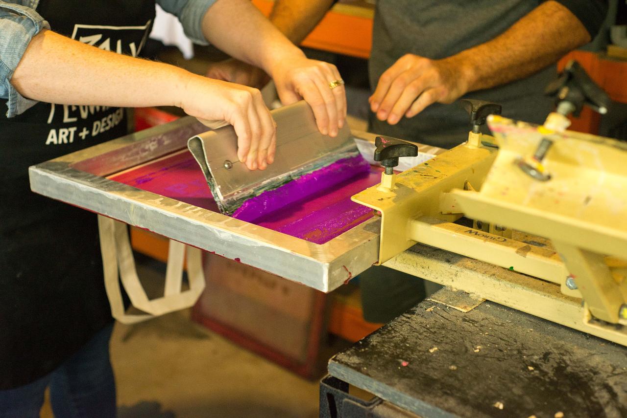 GA-Screenprinting with Polygone Cowboy