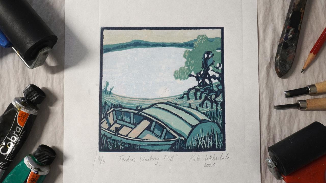 Reduction lino print and beyond workshop