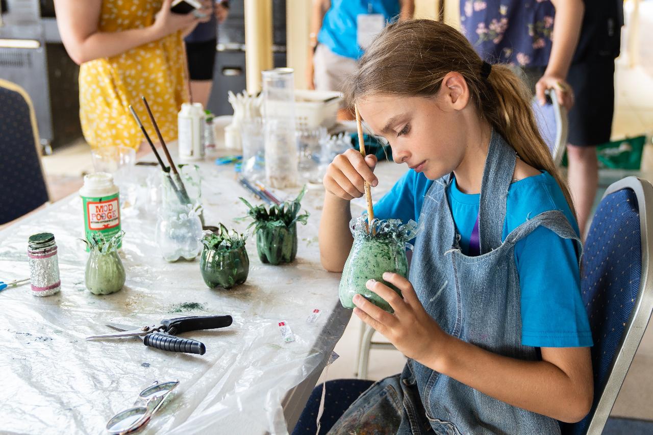 Whale Festival Coral Lantern Workshop