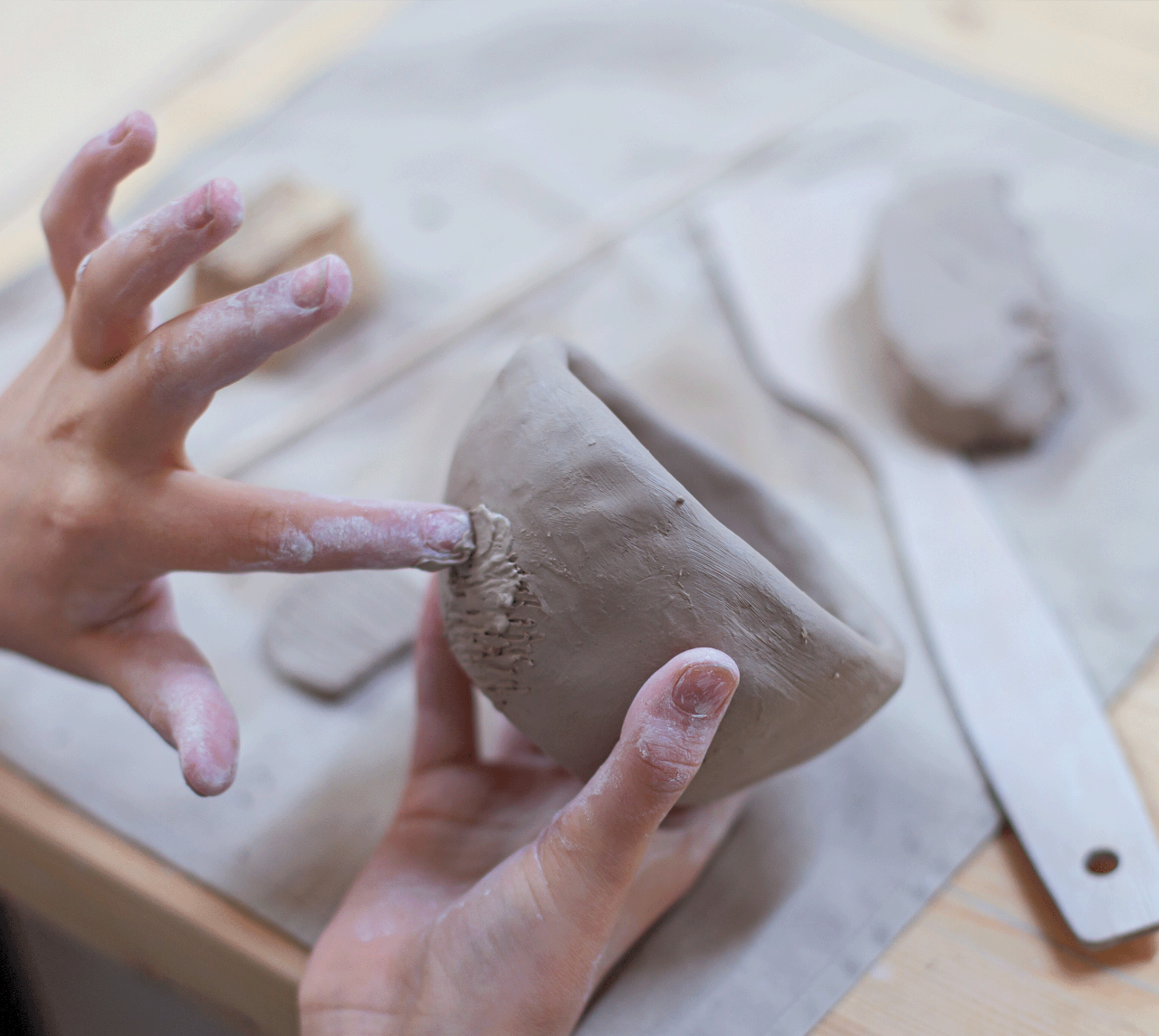 GA-Clay Pinch Pot Workshop for Children