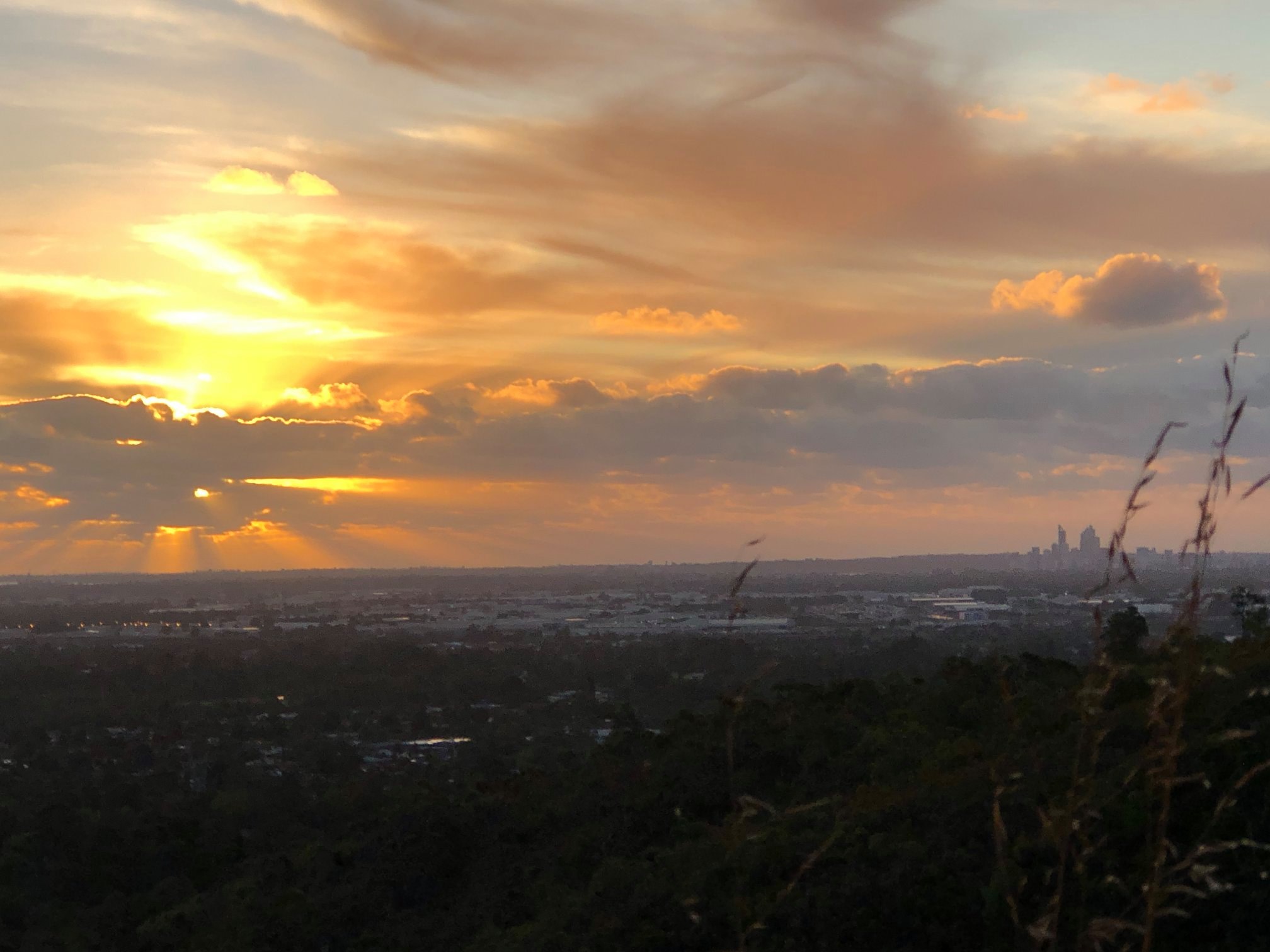 Lesmurdie Falls Sunset & Sparkling Hike