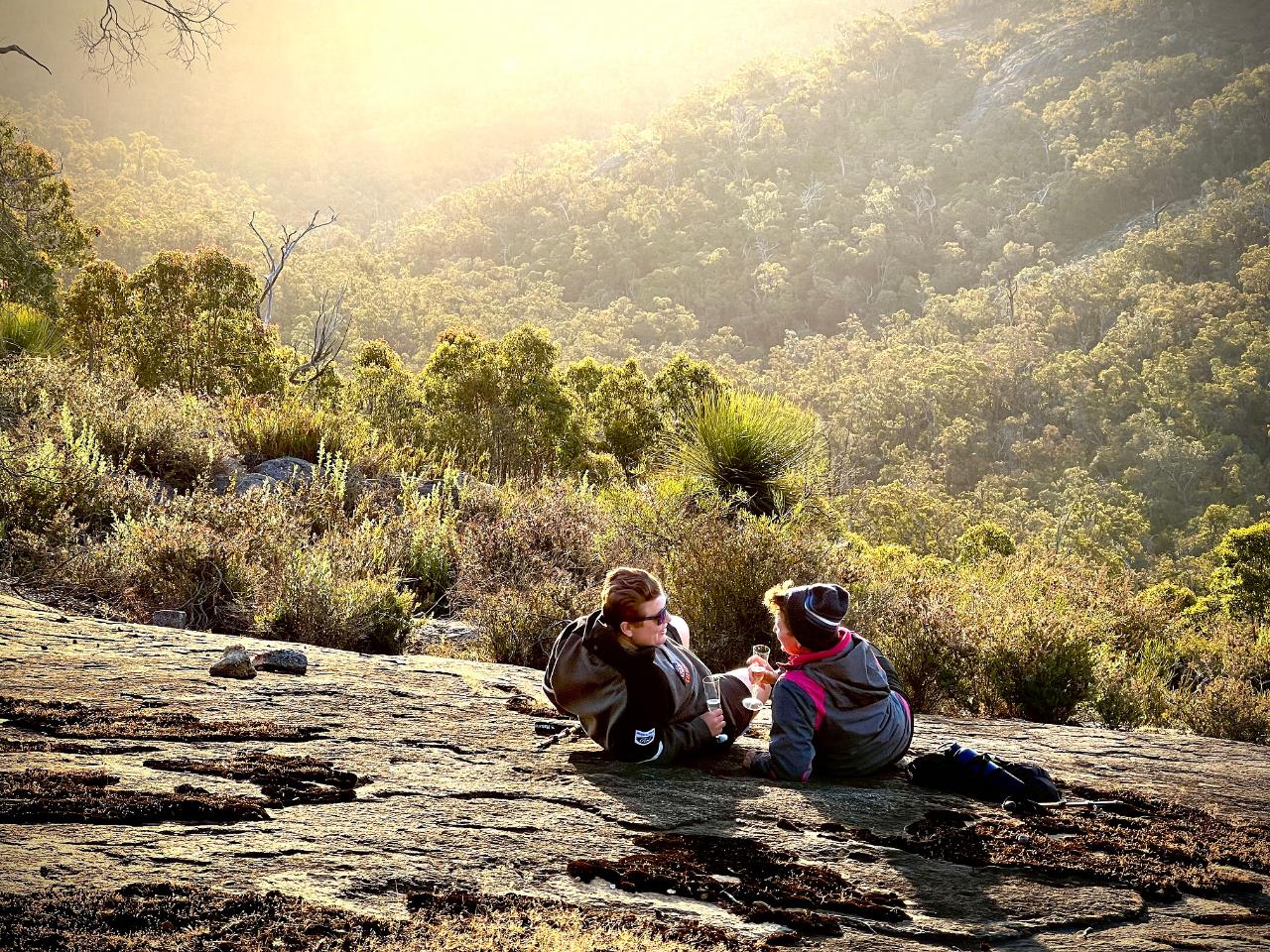 Serpentine Heyscape Sunset Hike & Grazing Experience