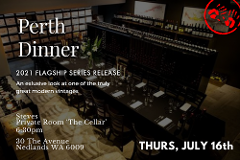 Perth Wine Club Dinner @ Steves Nedlands