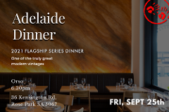 Adelaide Dinner at Orso