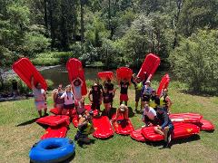 Self-Guided River Sledding Adventure 