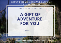 Mount Buffalo Adventure Abseiling eGift Card