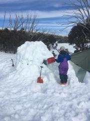 Snow Camping Family Tour (Beginner)