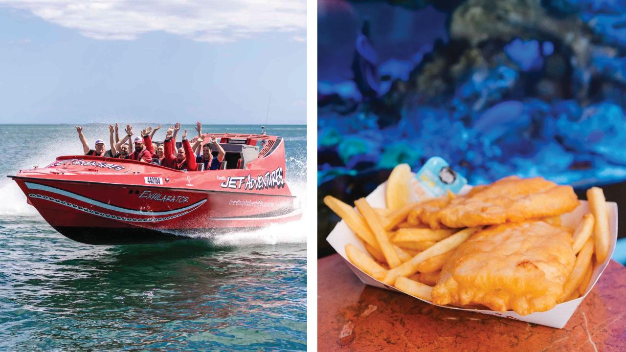 THRILL RIDE PLUS FISH & CHIPS PACKAGE!