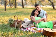 Valentine's Day Romantic Garden Escape Picnic Sundowner