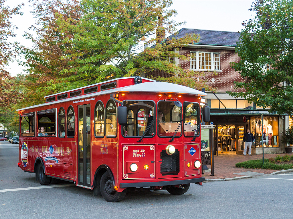 trolley tour is