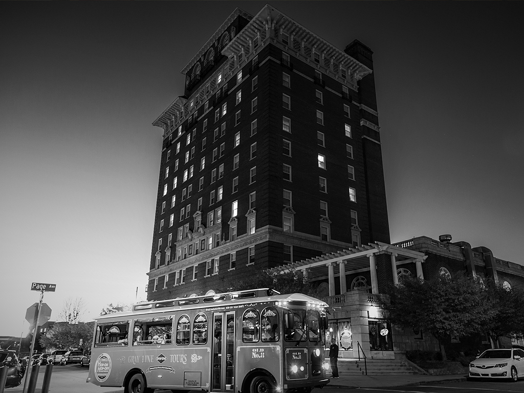 haunted trolley tour asheville nc