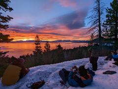 Sunrise Hike Over Lake Tahoe