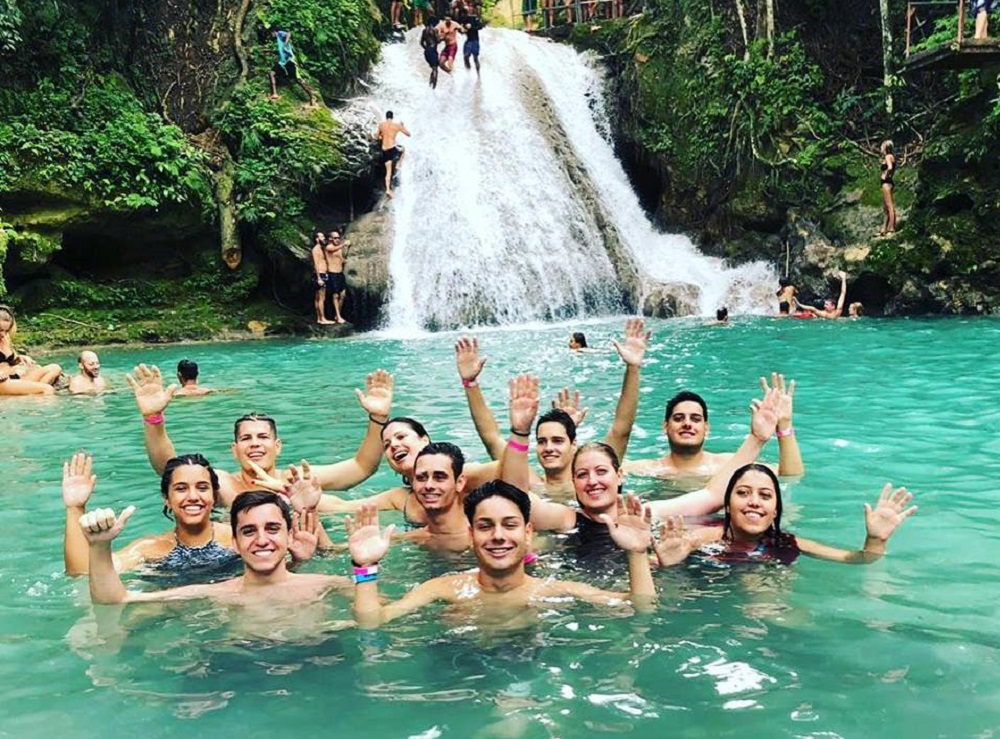 Irie Blue Hole Secret Falls & Dunn's River Falls Adventure Tour - Ocho Rios  Jamaica Tours Reservations
