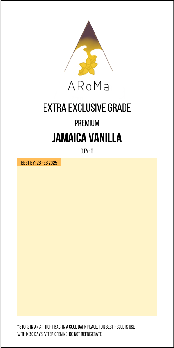 Jamaica Premium Vanilla Beans