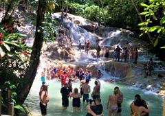 Dunn's River Falls & Jungle River Tubing Adventure Tour from Port Antonio