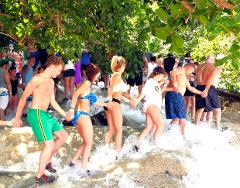  Dunn's River Falls & Bamboo Blu Beach Club Experience from Negril