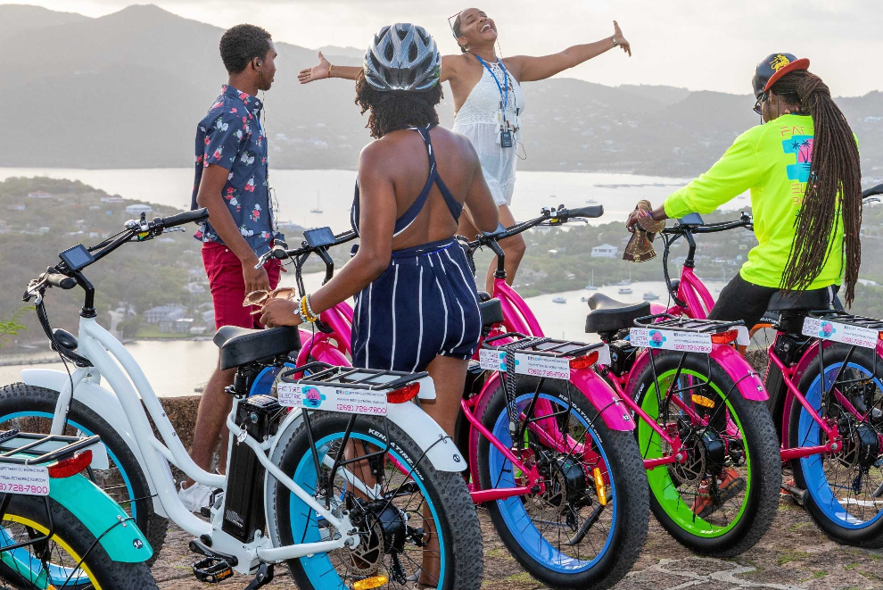 Fort Barrington E-Bike Sightseeing Experience from Long Bay, Antigua